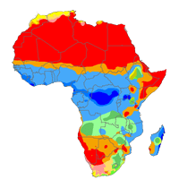 карта-климата-Африки