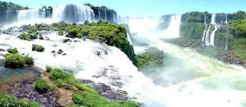 ТОП 10 самых больших водопадов в мире - Водопад Игуасу