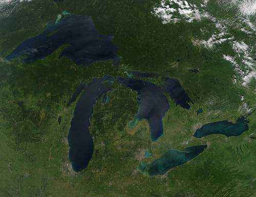 Система великих озер северной америки