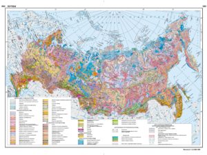 Карта плодородия почв россии