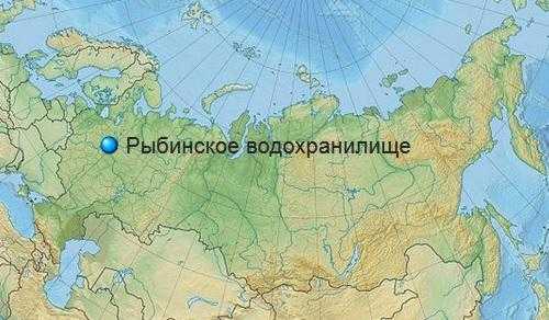 самое крупное площади водохранилище россии